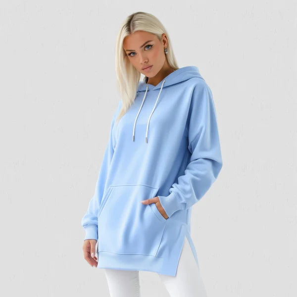 Vestido sudadera Oversized para mujer – Algodón ultra suave