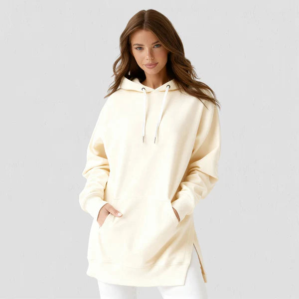Vestido sudadera Oversized para mujer – Algodón ultra suave