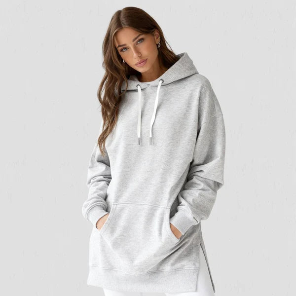 Vestido sudadera Oversized para mujer – Algodón ultra suave