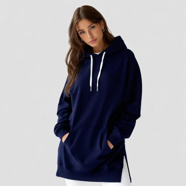 Vestido sudadera Oversized para mujer – Algodón ultra suave