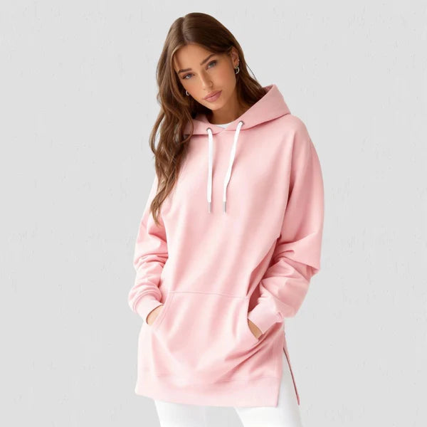 Vestido sudadera Oversized para mujer – Algodón ultra suave