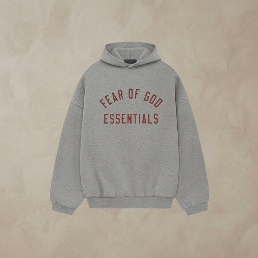 FEAR OF GOD ESSENTIALS Unisex Hoodie - Heather Grey