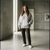 FEAR OF GOD STATE Unisex Hoodie - Heather Grey