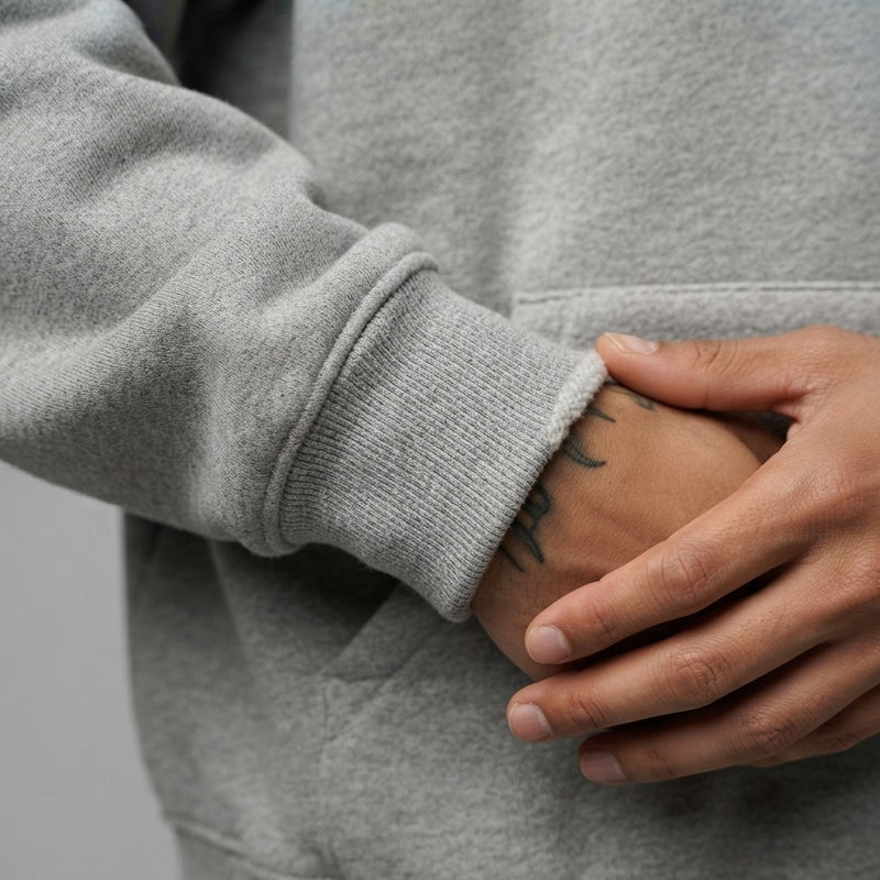 FEAR OF GOD STATE Unisex Hoodie - Heather Grey