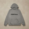 ESSENTIALS Logo Unisex Hoodie - Grey