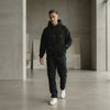 ESSENTIALS Logo Unisex Hoodie - Black