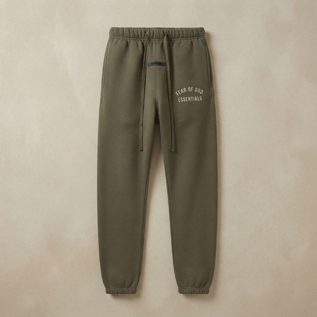 FEAR OF GOD ESSENTIALS Unisex Sweatpants - Military Green