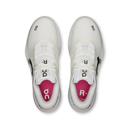 On THE ROGER Pro 3 Blanc Rose Chaussures Unisexes
