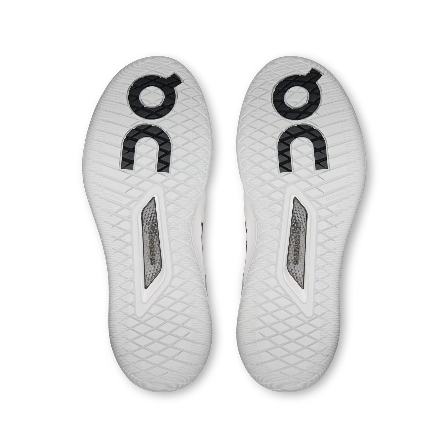 On THE ROGER Pro 3 Blanc Rose Chaussures Unisexes