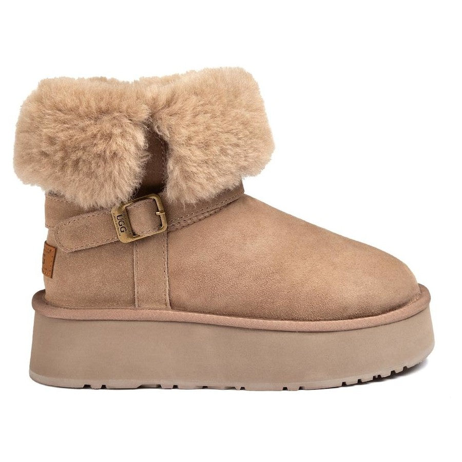 UGG Short Belt Platform Boots