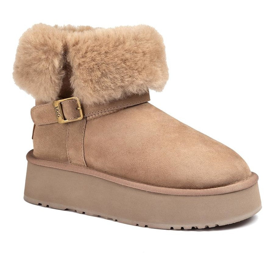 UGG Short Belt Platform Boots