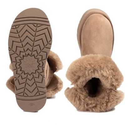 UGG Short Belt Platform Boots